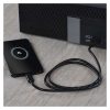 EMOS SM7021BL, Töltő- és adatkábel USB-A 3.0 / USB-C 3.1, 1 m, fekete