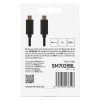 EMOS SM7028BL, Töltő- és adatkábel 2.0 USB-C / USB-C, 1 m, fekete