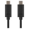 EMOS SM7029BL, Töltő- és adatkábel 2.0 USB-C / USB-C, 2 m, fekete