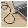 EMOS SM7029BL, Töltő- és adatkábel 2.0 USB-C / USB-C, 2 m, fekete