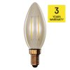 EMOS Z53012, LED izzó Vintage gyertya / E14 / 2,5 W (20 W) / 225 lm / Meleg fehér