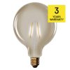 EMOS Z58032, LED izzó Vintage G125 / E27 / 4,5 W (40 W) / 420 lm / Meleg fehér