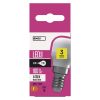 EMOS Z6913, LED hűtőszekrény izzó Classic ST26 / E14 / 1,8 W (17 W) / 160 lm / természetes fehér