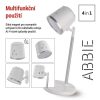 EMOS Z7636W, EMOS Abbie LED asztali lámpa, újratölthető, fehér