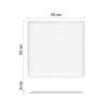 EMOS ZB2124, LED panel LEXXO beépíthető 30W 4000lm IP40/IP20 UGR természetes fehér