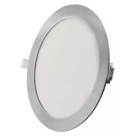   EMOS ZD1243, LED süllyesztett lámpatest NEXXO, kerek, ezüst, 18W, CCT