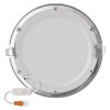 EMOS ZD1243, LED süllyesztett lámpatest NEXXO, kerek, ezüst, 18W, CCT