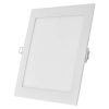 EMOS ZD2144, LED süllyesztett lámpatest NEXXO, négyzet, fehér, 18W, meleg fehér