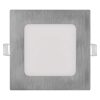 EMOS ZD2223, LED süllyesztett lámpatest NEXXO, négyzet, ezüst, 7W, CCT
