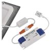 EMOS ZD2223, LED süllyesztett lámpatest NEXXO, négyzet, ezüst, 7W, CCT