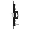 EMOS ZD2323, LED süllyesztett lámpatest NEXXO, négyzet, fekete, 7W, CCT