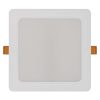 EMOS ZD2442, LED süllyesztett lámpatest RUBIC, négyzet, fehér, 18W, természetes fehér