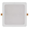 EMOS ZD2452, LED süllyesztett lámpatest RUBIC, négyzet, fehér, 24W, természetes fehér