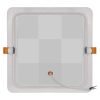 EMOS ZD2452, LED süllyesztett lámpatest RUBIC, négyzet, fehér, 24W, természetes fehér