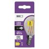 EMOS ZF1221, LED izzó Filament Mini Globe / E14 / 3,4 W (40 W) / 470 lm / természetes fehér