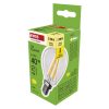 EMOS ZF1D22, LED izzó Filament Mini Globe / E14 / 3,4 W (40 W) / 470 lm / Meleg fehér
