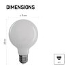 EMOS ZF2150, LED izzó Filament gömb / E27 / 7,8 W (75 W) / 1 055 lm / meleg fehér