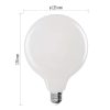 EMOS ZF2D62, LED izzó Filament G125 / E27 / 11 W (100 W) / 1521 lm / Meleg fehér