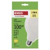 EMOS ZF2D62, LED izzó Filament G125 / E27 / 11 W (100 W) / 1521 lm / Meleg fehér