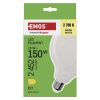 EMOS ZF2D82, LED izzó Filament G125 / E27 / 18 W (150 W) / 2452 lm / Meleg fehér