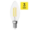 EMOS ZF3D53, LED izzó Filament gyertya / E14 / 7 W (75 W) / 1055 lm / természetes fehér