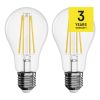 EMOS ZF5140.2, LED izzó Filament A60 / E27 / 5,9 W (60 W) / 806 lm / meleg fehér 2db