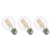 EMOS ZF5148.3, LED izzó Filament A60 / E27 / 3,8 W (60 W) / 806 lm / természetes fehér 3db