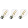 EMOS ZF5158.3, LED izzó Filament A60 / E27 / 5 W (75 W) / 1 060 lm / természetes fehér 3db