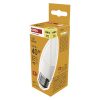 EMOS ZL4F22, LED izzó Basic gyertya / E27 / 5,5 W (40 W) / 470 lm / Meleg fehér