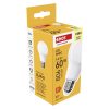 EMOS ZL5F42, LED izzó Basic A60 / E27 / 9,4 W (60 W) / 806 lm / Meleg fehér