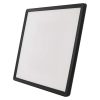 EMOS ZM1406, LED felületi lámpatest FLORI négyzet, fekete, 18W, semleges fehér