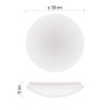 EMOS ZM3415, LED mennyezeti lámpatest TIVI, B CLASS, kerek, fehér 5,2W, IP44, Meleg fehér