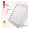 EMOS ZM6141, LED panel falon kívüli 18W 1500lm IP20 meleg fehér