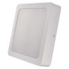 EMOS ZM6452, LED felületi lámpatest RUBIC, négyzet, fehér, 24W, természetes fehér
