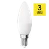 EMOS ZQ3D11, LED izzó Classic gyertya / E14 / 2,5 W (32 W) / 350 lm / Meleg fehér