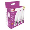 EMOS ZQ3E21-3, LED izzó Classic gyertya / E14 / 4,2 W (40 W) / 470 lm / Meleg fehér