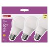 EMOS ZQ5E41-3, LED izzó Classic A60 / E27 / 7 W  (60 W) / 806 lm / Meleg fehér