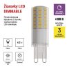 EMOS ZQ9225D, LED izzó Classic JC / G9 / 4,2 W (40 W) / 470 lm / természetes fehér
