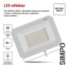 EMOS ZS2243W, LED reflektor SIMPO 50W, fehér, IP65, 5000 lm, természetes fehér