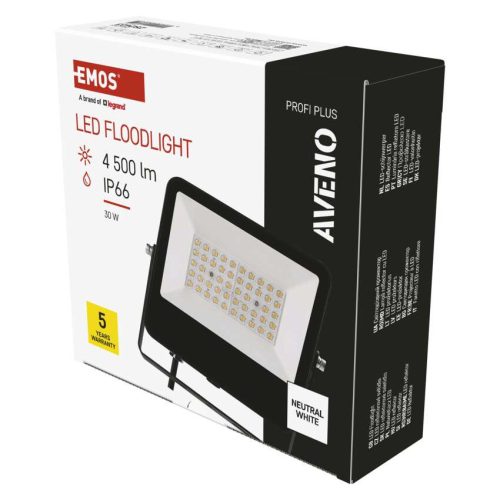 EMOS ZS2423, EMOS AVENO LED reflektor 30W 4 500lm természetes fehér