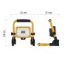 EMOS ZS2812, Profi LED reflektor ACCO 10W 1000lm IP54 hideg fehér