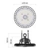 EMOS ZU210.12, LED HIGHBAY ipari mennyezeti lámpa ASTER 100W IP65 120°