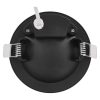 EMOS ZV1161, LED reflektor GERI fekete, kerek, 6,5W CCT